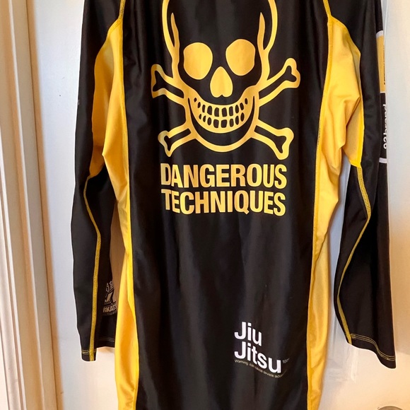 Black and Yellow Long Sleeve Tee - Picture 4 of 6